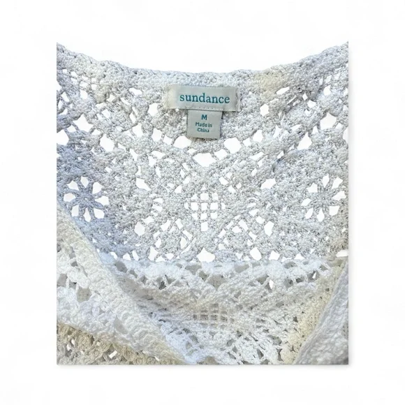 Sundance Ivory Lace Knit Top - Picture 5 of 5